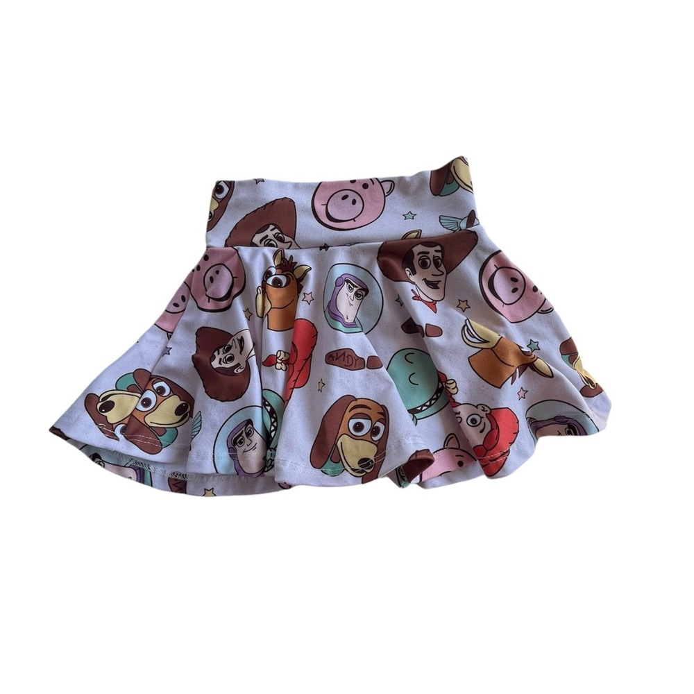 Toy Story Skater Skirt Toddler Girls Pixar Disney Woody Buzz Jessie